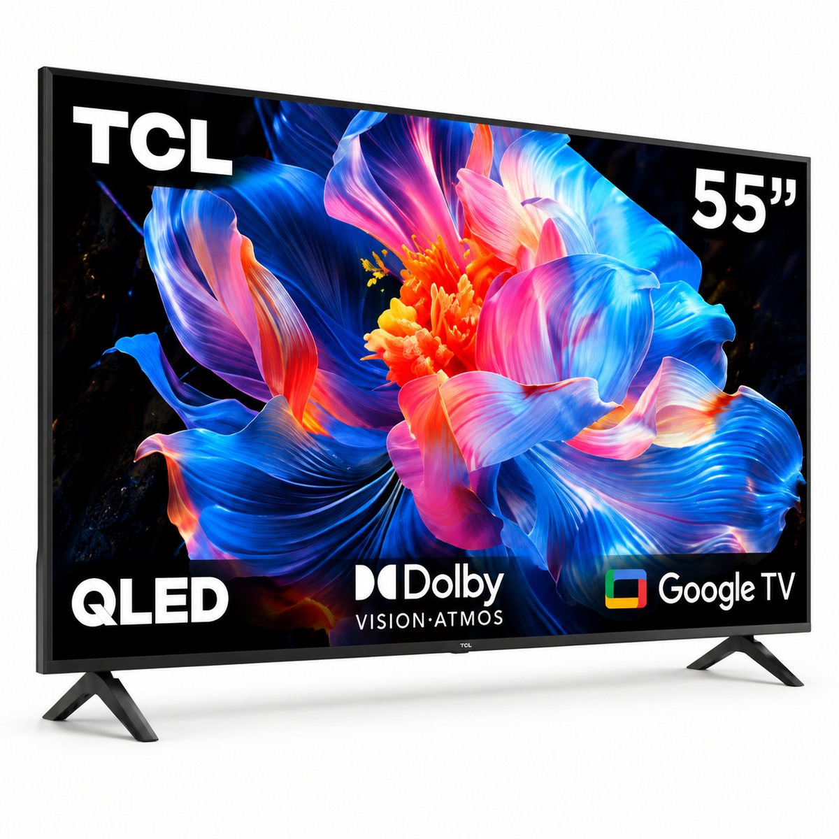 Televisor TCL 55" 4K UHD Google TV Dolby Vision y Dolby Atmos