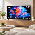 Televisor TCL 55" 4K UHD Google TV Dolby Vision y Dolby Atmos