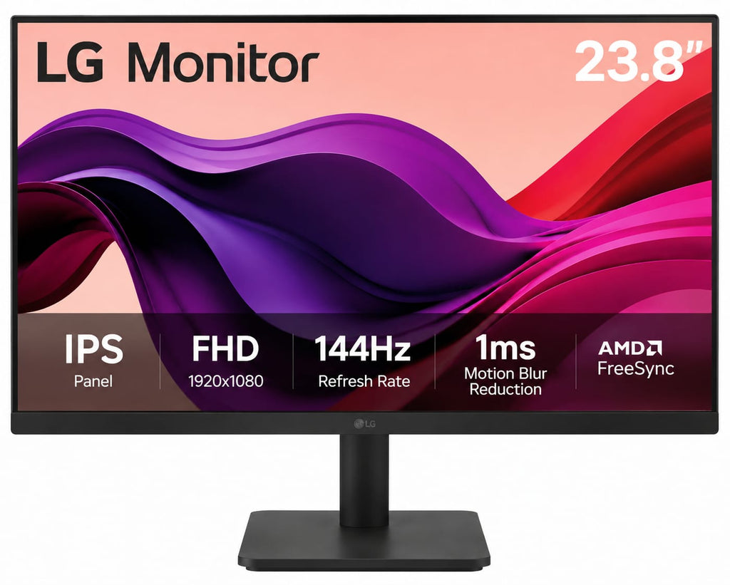 Monitor LG 23.8" IPS Full HD 144Hz HDMI 24U411B 250 nits