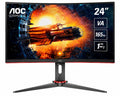 Monitor AOC 23.8" Gaming Curvo Full HD 165Hz 1ms FreeSync HDMI DisplayPort C24G2