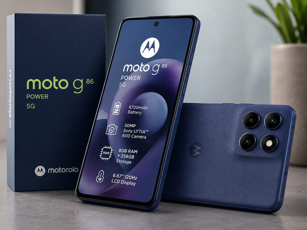Motorola Moto G86 Power 5G 8GB RAM 256GB Azul Libre