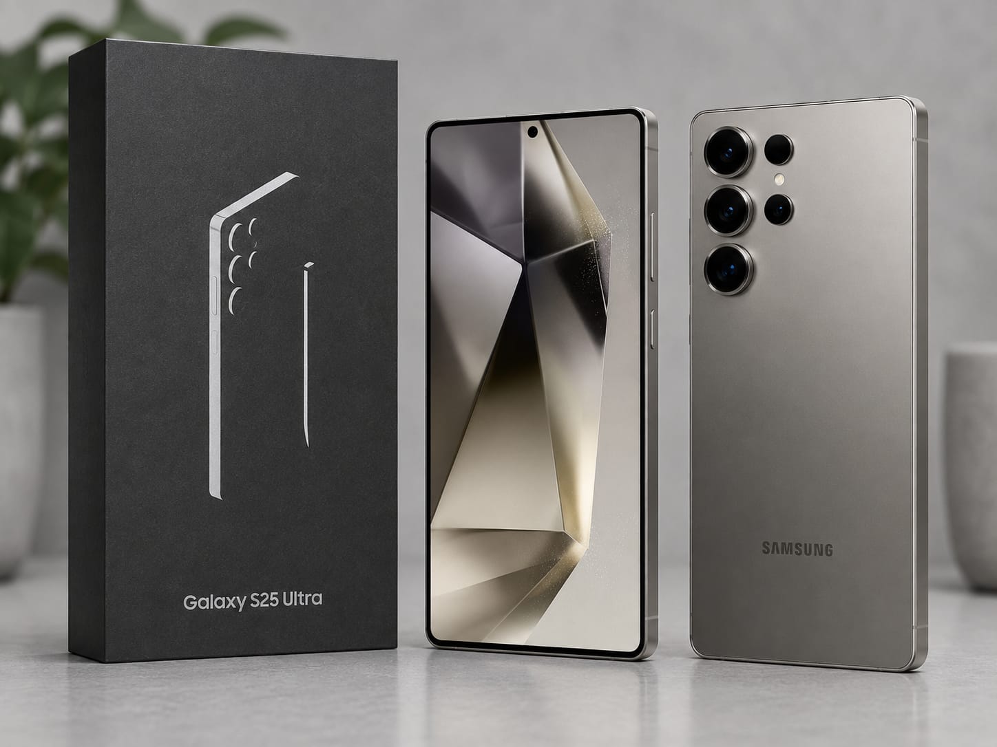 Samsung Galaxy S25 Ultra 5G 12GB RAM 256GB Gris Titanio
