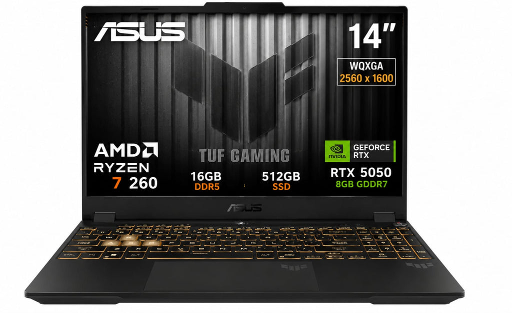 Laptop ASUS TUF Gaming A14 Ryzen 7 260 RTX 5050 8GB