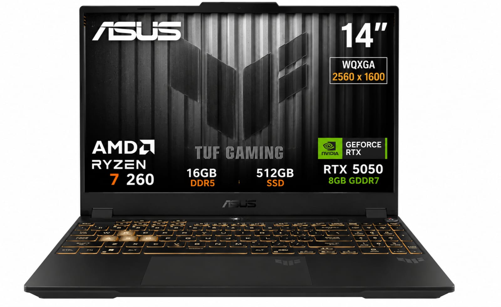 Laptop ASUS TUF Gaming A14 Ryzen 7 260 RTX 5050 8GB