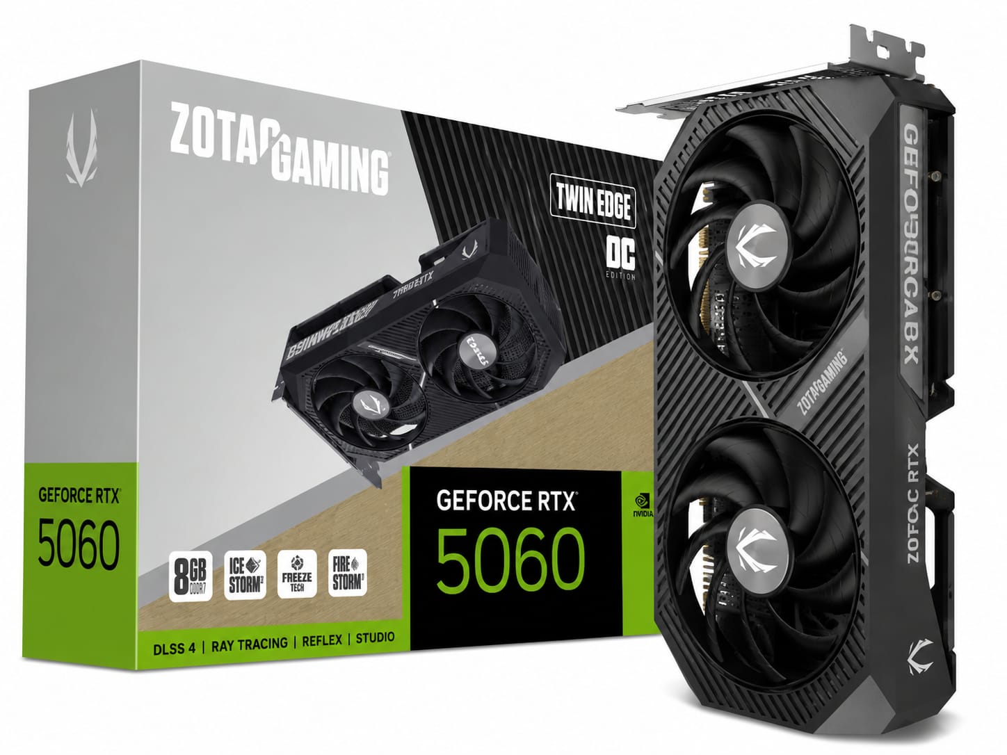 Tarjeta de Video Zotac GeForce RTX 5060 Twin Edge OC