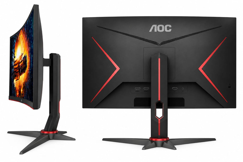 Monitor AOC 23.8" Gaming Curvo Full HD 165Hz 1ms FreeSync HDMI DisplayPort C24G2