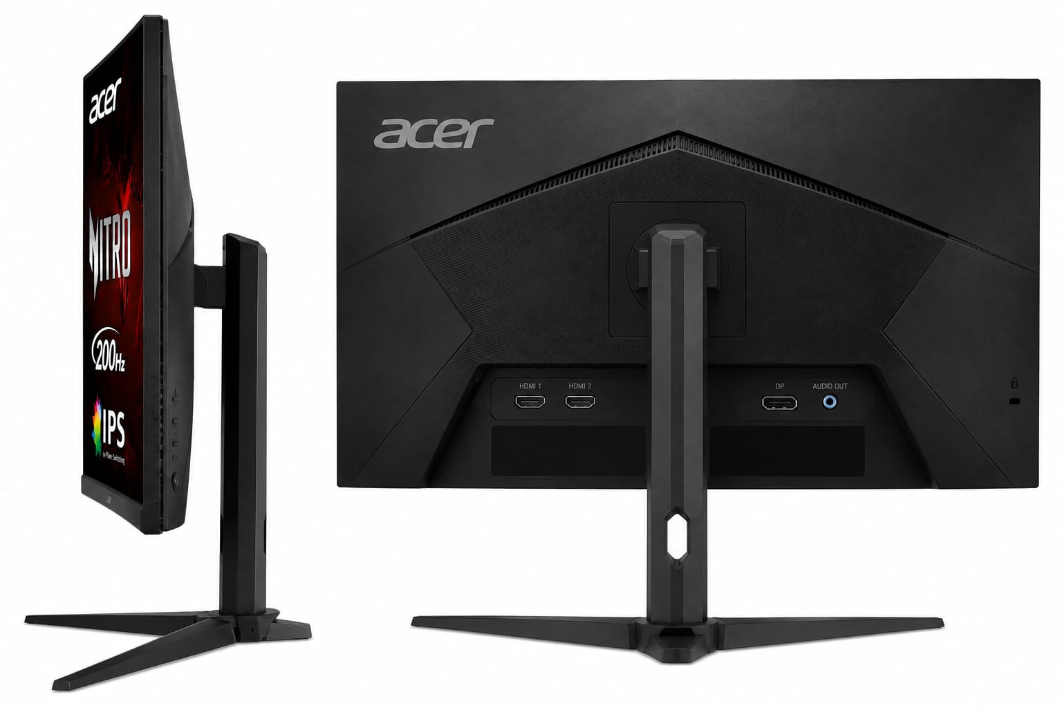 Monitor Acer Nitro 27" IPS Full HD 200Hz FreeSync Premium HDMI QG271 X1biip
