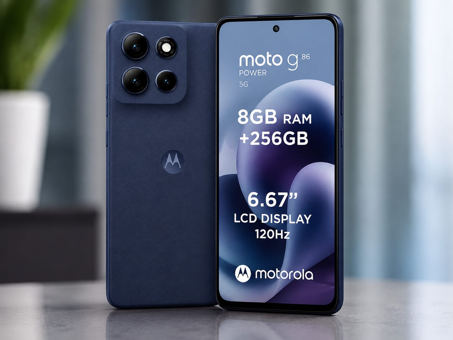 Motorola Moto G86 Power 5G 8GB RAM 256GB Azul Libre