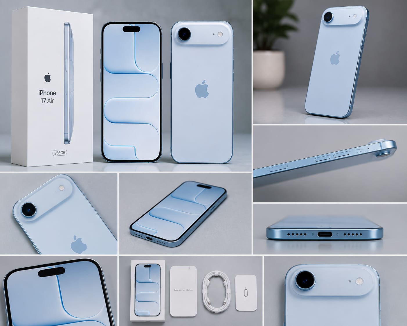 Apple iPhone 17 Air 256GB Azul