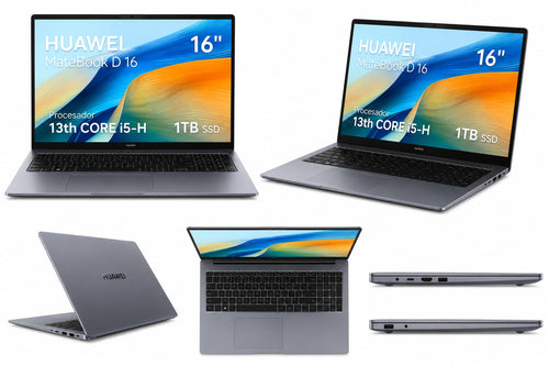 Laptop Huawei MateBook D16 Intel Core i5-13420H 16GB RAM 1TB SSD