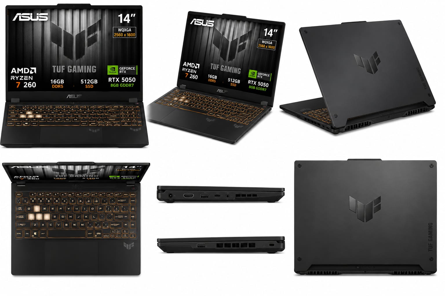 Laptop ASUS TUF Gaming A14 Ryzen 7 260 RTX 5050 8GB