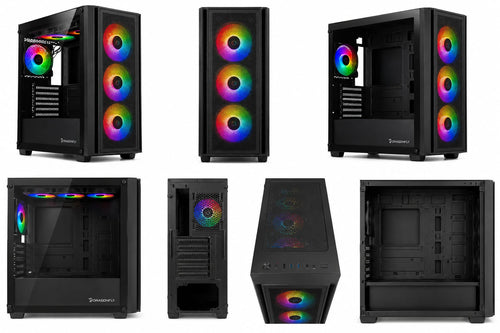 Gabinete Gamer Dragonfly GM590AB