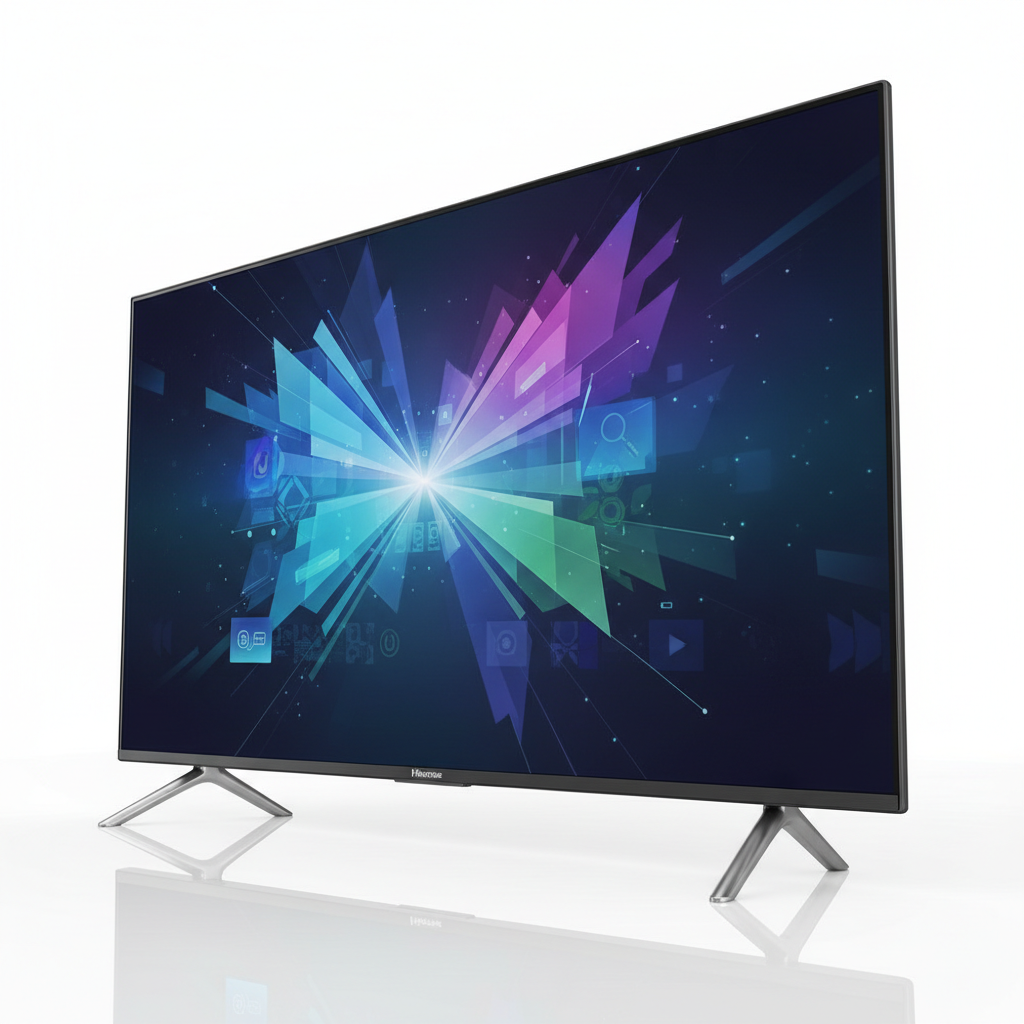 Smart TV Hisense 43 vista en ángulo