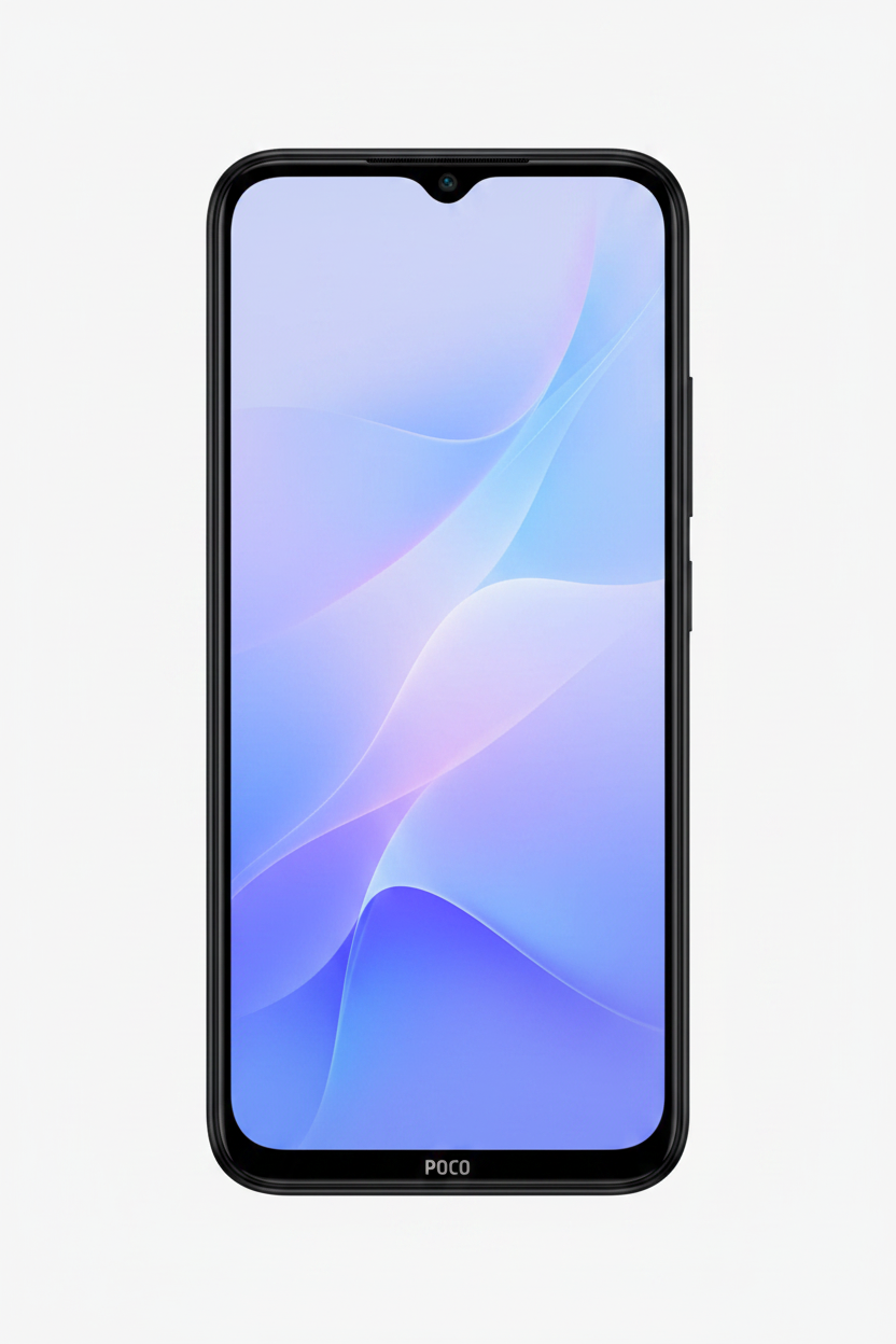 Xiaomi POCO C85 8GB Negro vista frontal