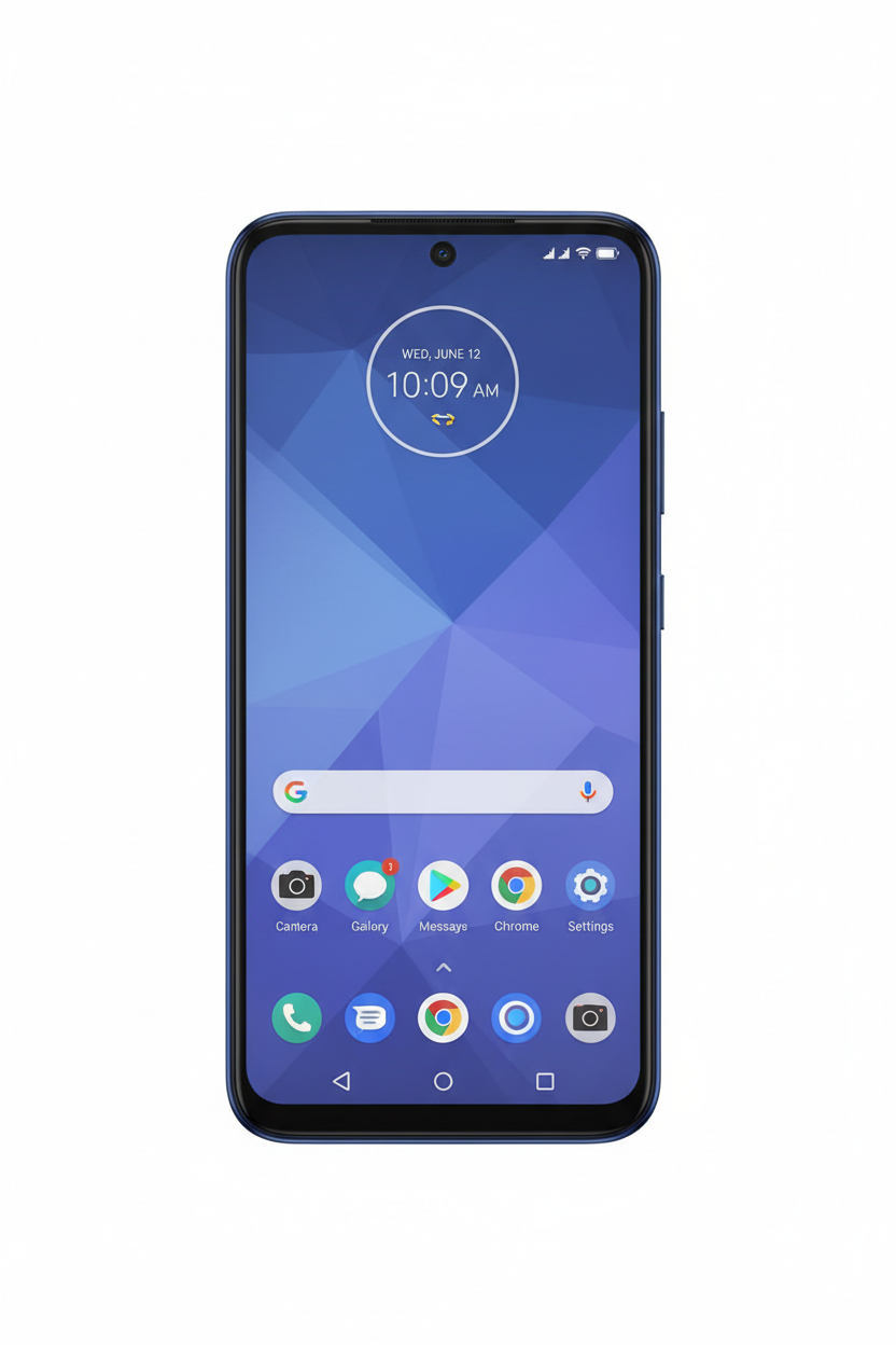 Motorola Moto G86 Power 5G Azul vista frontal