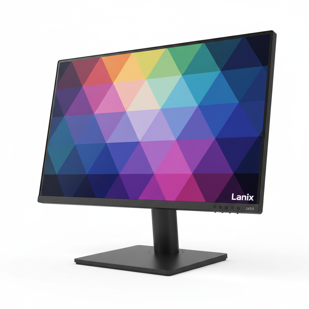 Monitor Lanix LX215 21.5 Full HD vista en ángulo
