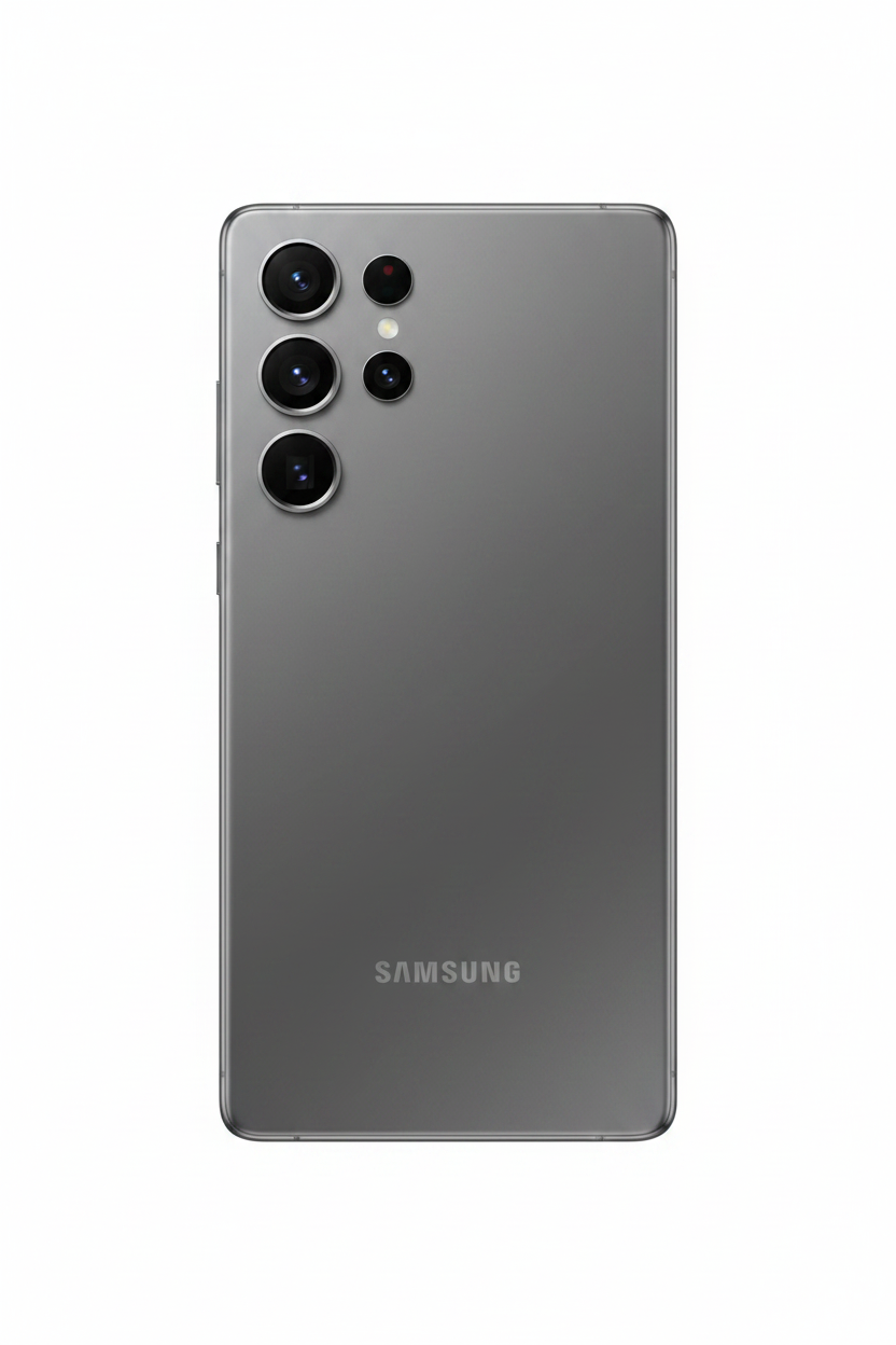 Samsung Galaxy S25 Ultra 5G Gris Titanio vista trasera