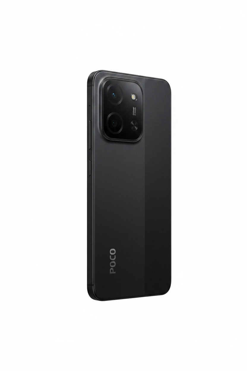 Xiaomi POCO C85 8GB Negro vista trasera