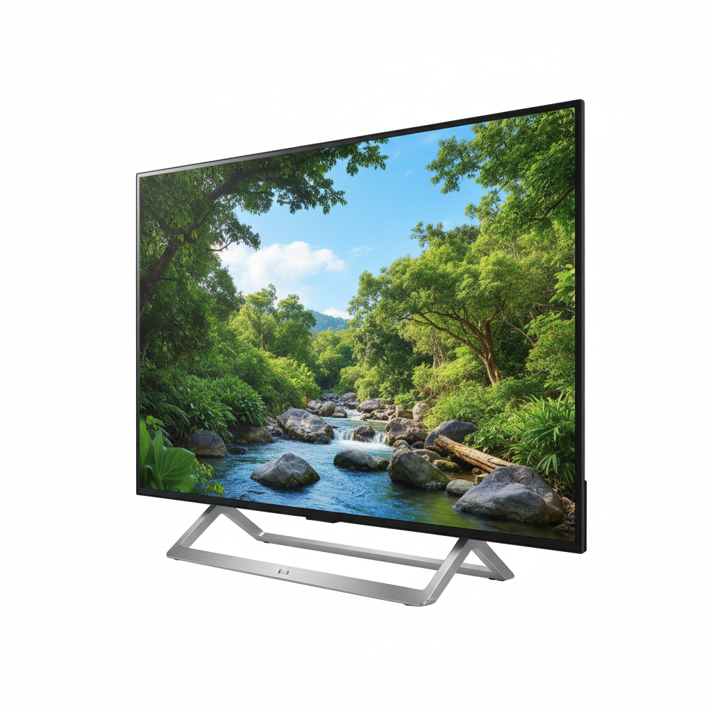 Smart TV LG 50 NANO 4K vista en ángulo