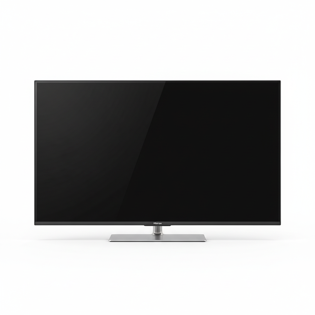 Smart TV Hisense 43 QLED 4K vista frontal